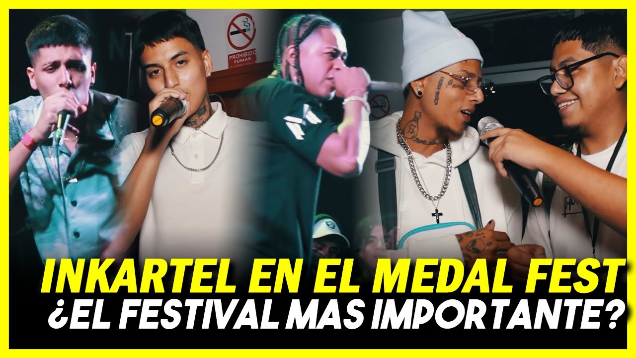 INKARTEL EN EL MEDAL FEST FT. MNZR, GABRIEL DRAGO, KAELE BIGGER, RAFAELL COCOA, EMONEY BAGG, ROUSS..