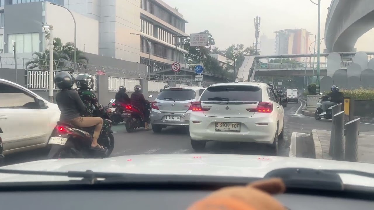 Lalin Tol CAWANG, PANCORAN , Exit KUNINGAN ke RASUNA SAID ke MENTENG..