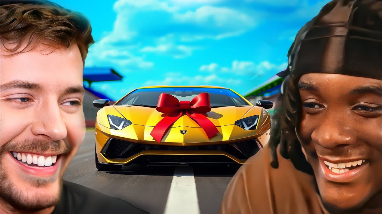 MrBeast gave me a LAMBO!?