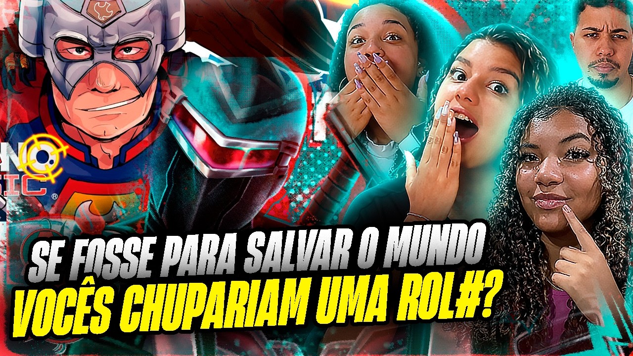 LEIGAS REAGEM 2 em 1 VIGILANTE (ANIRAP) e PACIFICADOR (CHRONO) / ApenasGeekReact
