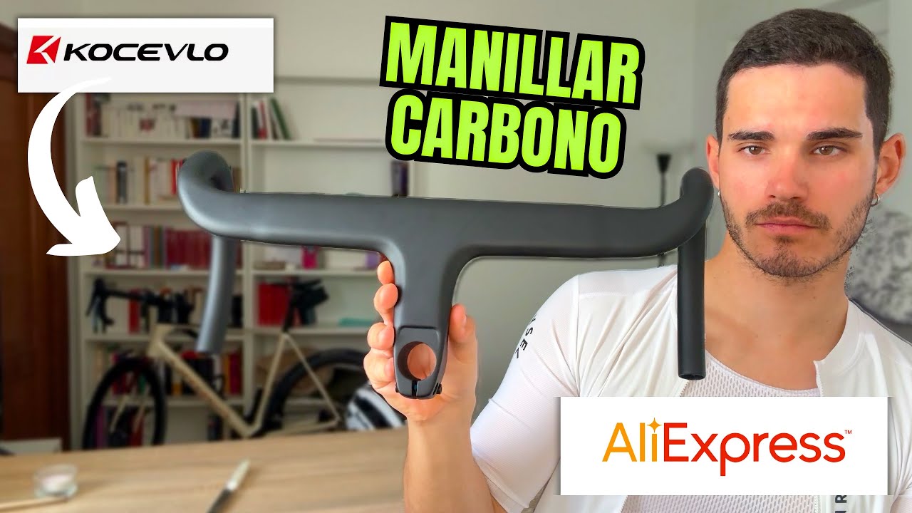 Manillar Carbono Kocevlo de AliExpress para mi Orbea Orca 🔴 UNBOXING e impresiones