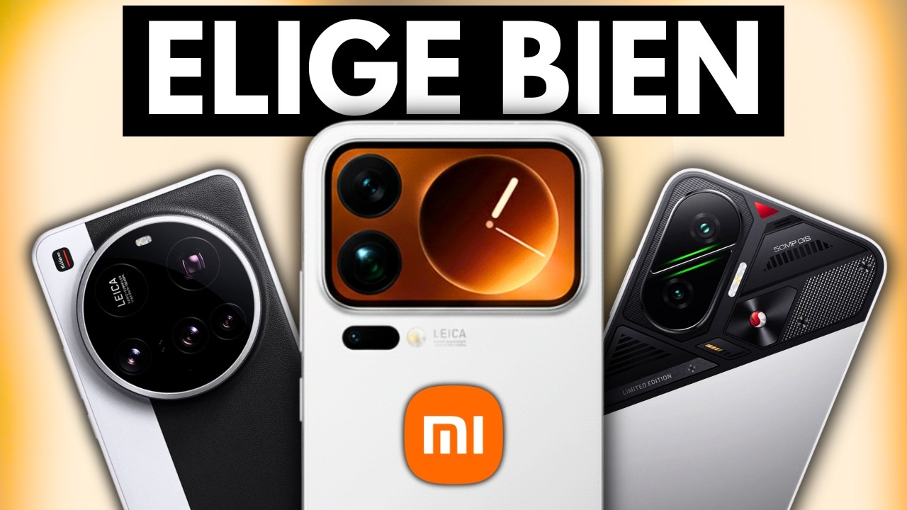 MEJORES CELULARES XIAOMI PARA COMPRAR EN 2025 ✅ (CALIDAD PRECIO)