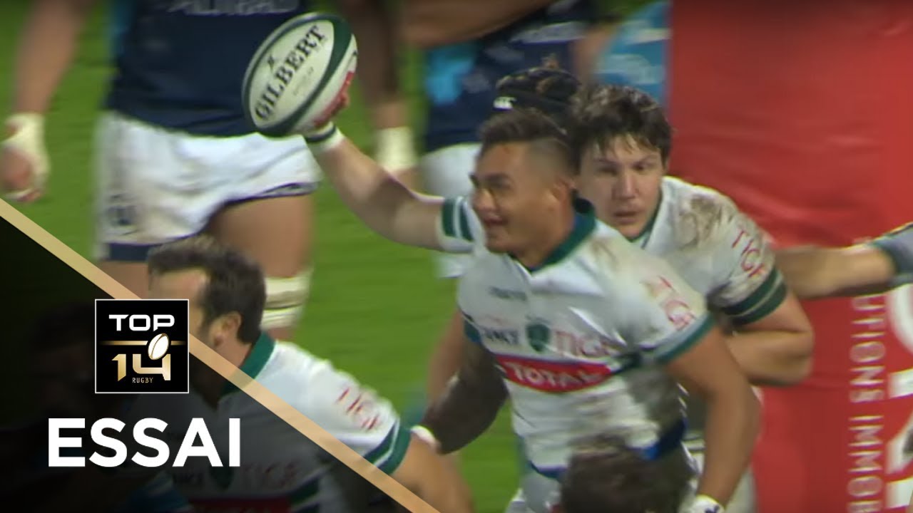 TOP 14 - Essai Jale VATUBUA (SP) - Pau - Montpellier - J8 - Saison 2017/2018