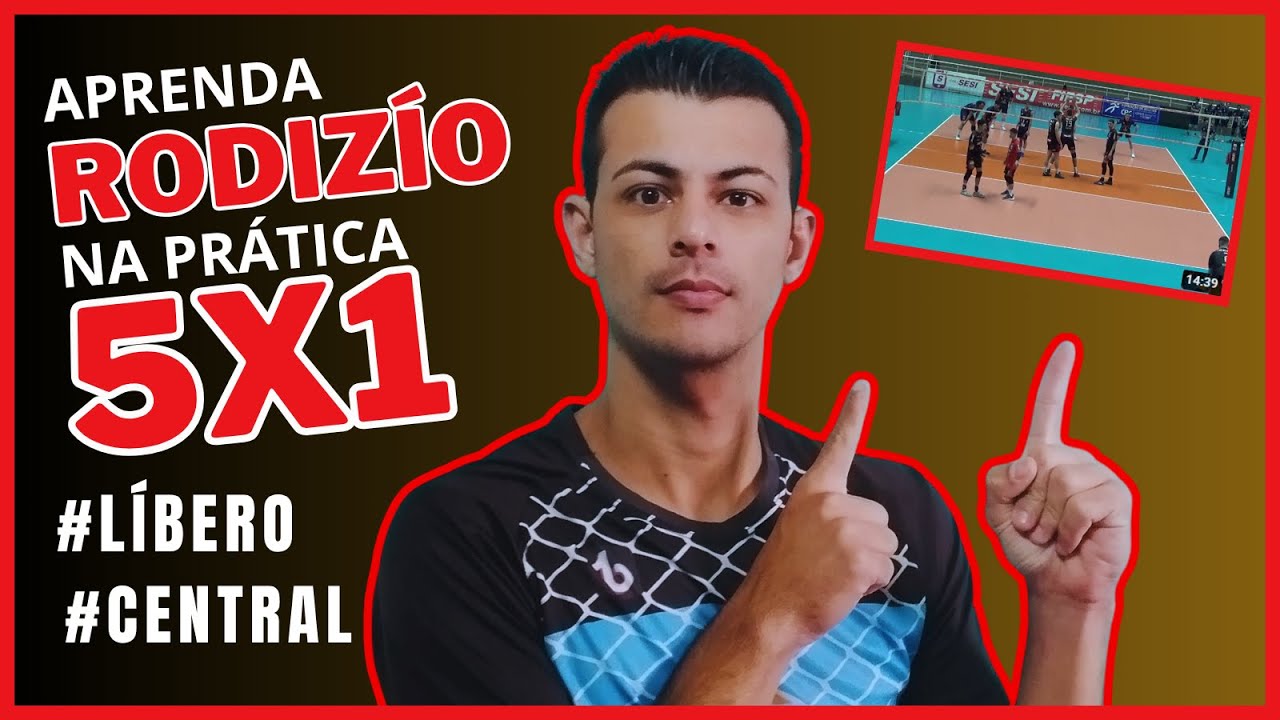 5X1 VOLEIBOL | LÍBERO E CENTRAL