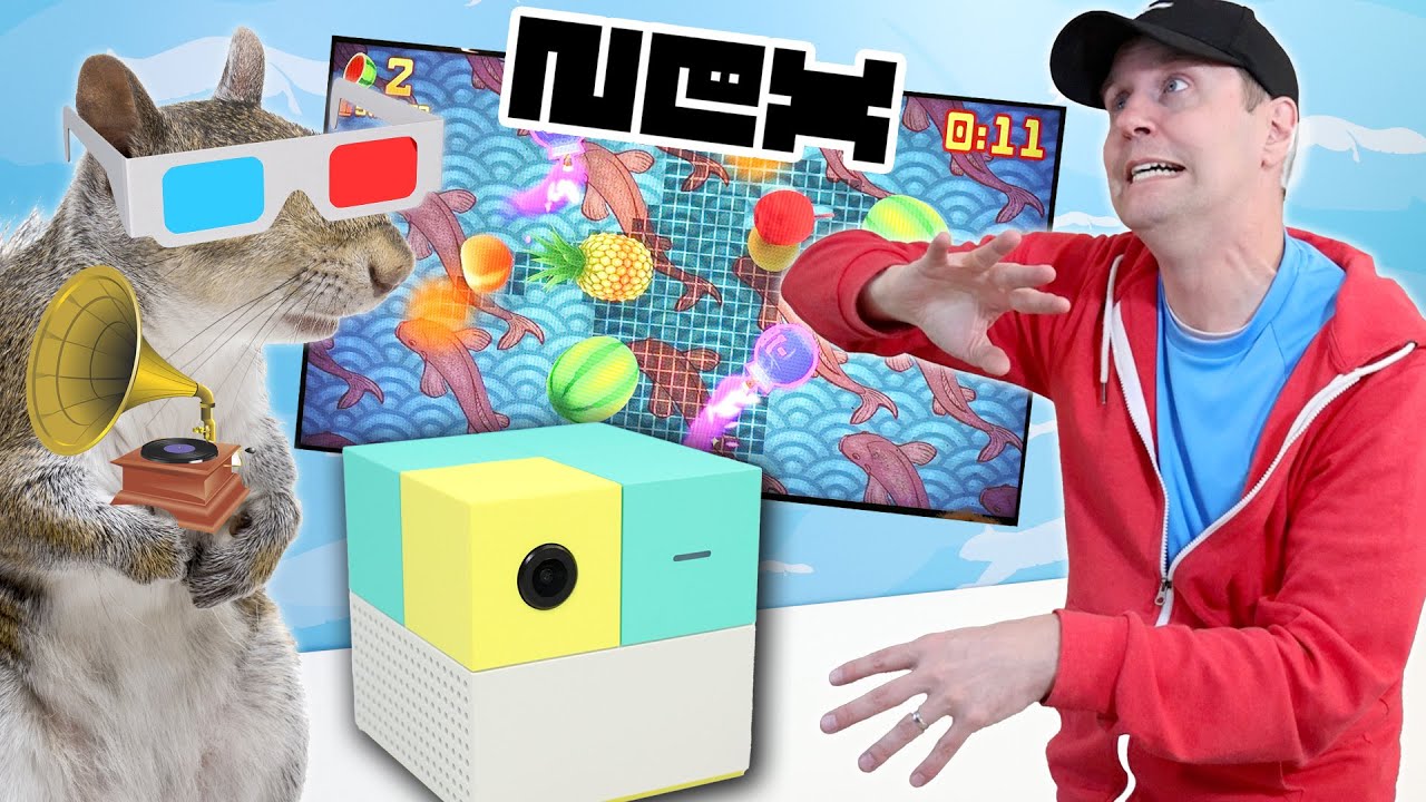 Обзор игр с захватом движения Nex Playground: как заставить белок работать
