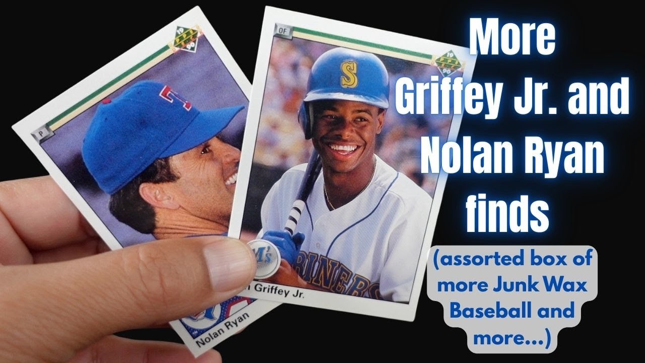 More 1990 Griffey Jr. and Nolan Ryan Upper Deck cards, and more... (new assorted box pt. 1)
