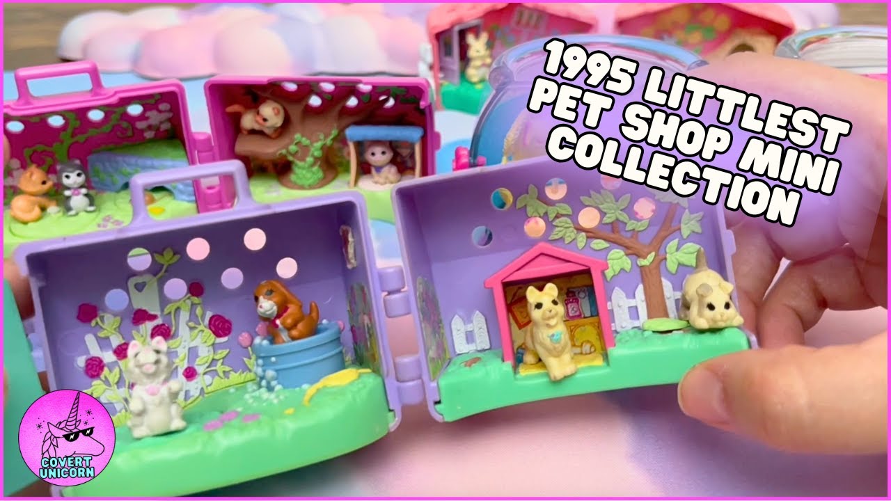 ASMR 1995 Littlest Pet Shop Minis Complete Collection | Covert Unicorn