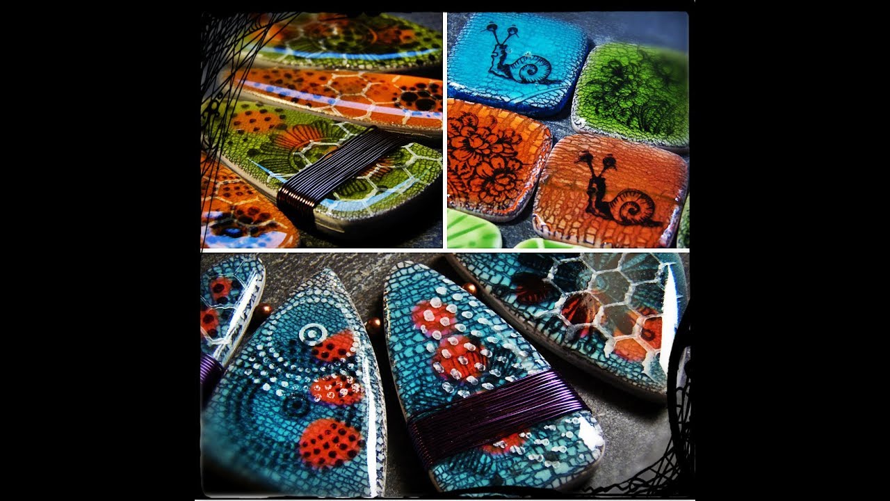 Céramique Craquelée Partie 2. CRACKLED CERAMIC EFFECT PART 2