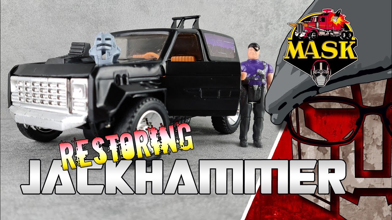 Rebuilding M.A.S.K. #47: Jackhammer reparieren/restaurieren (deutsch/German)