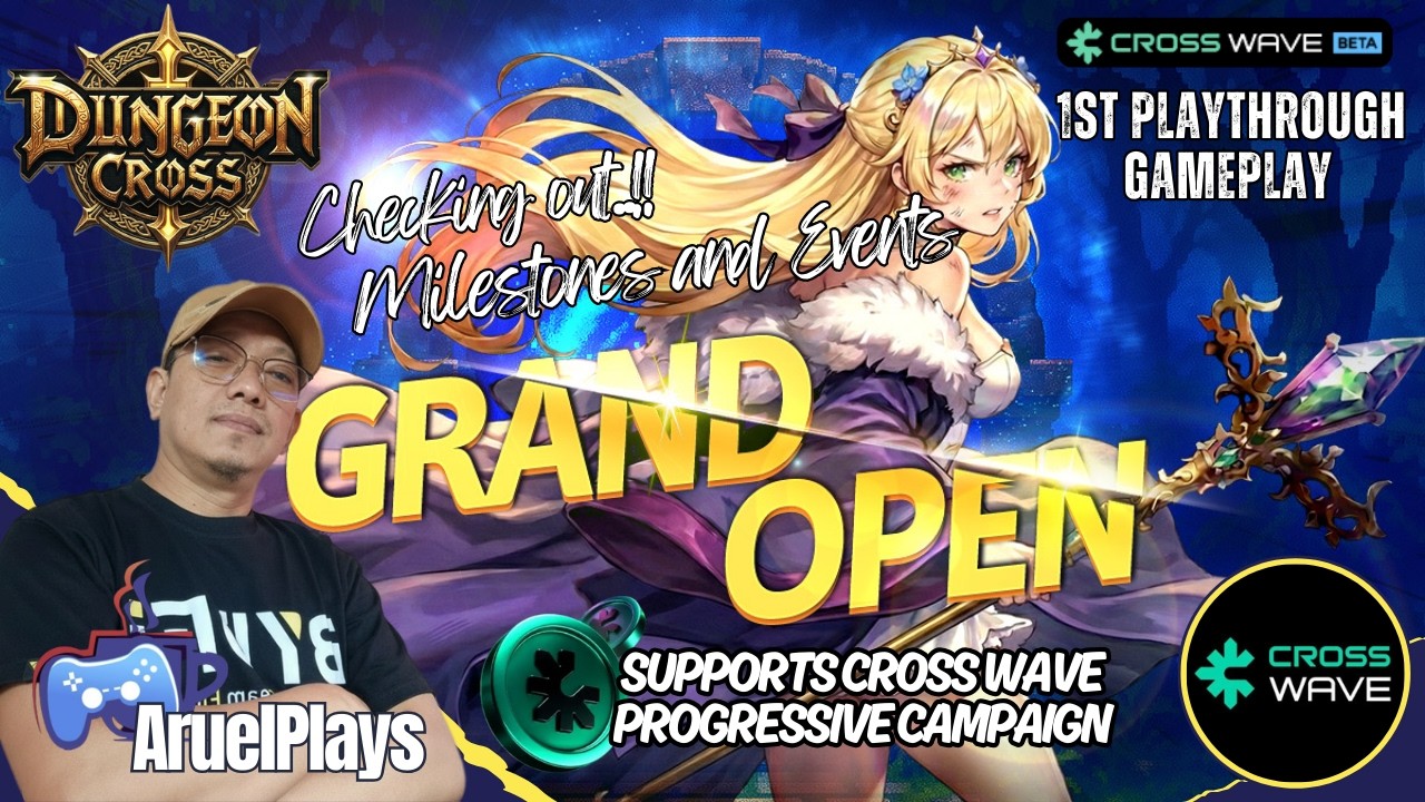 Dungeon Cross Grand Opening New Game First Look