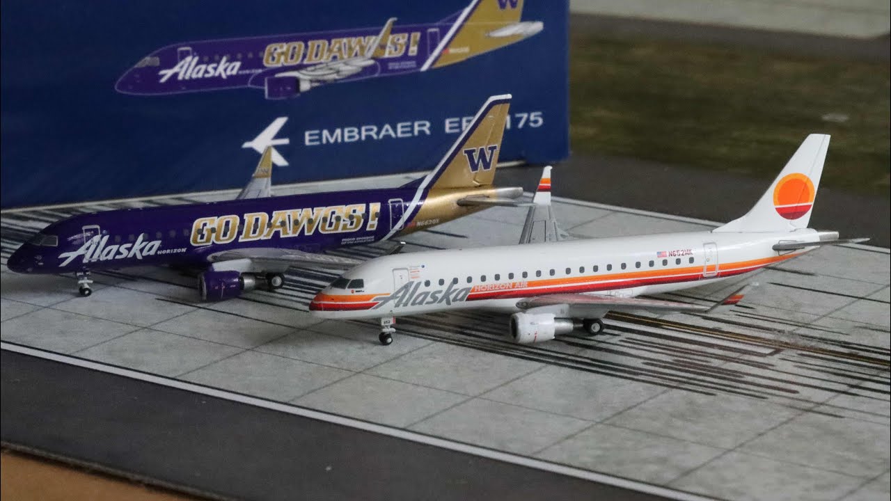 Gemini Jets 1:400 Alaska/Horizon E175 | Unboxing and First Look!