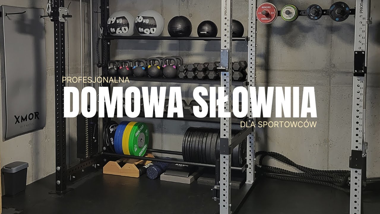 Profesjonalna domowa siłownia! #siłowniawdomu #homegym