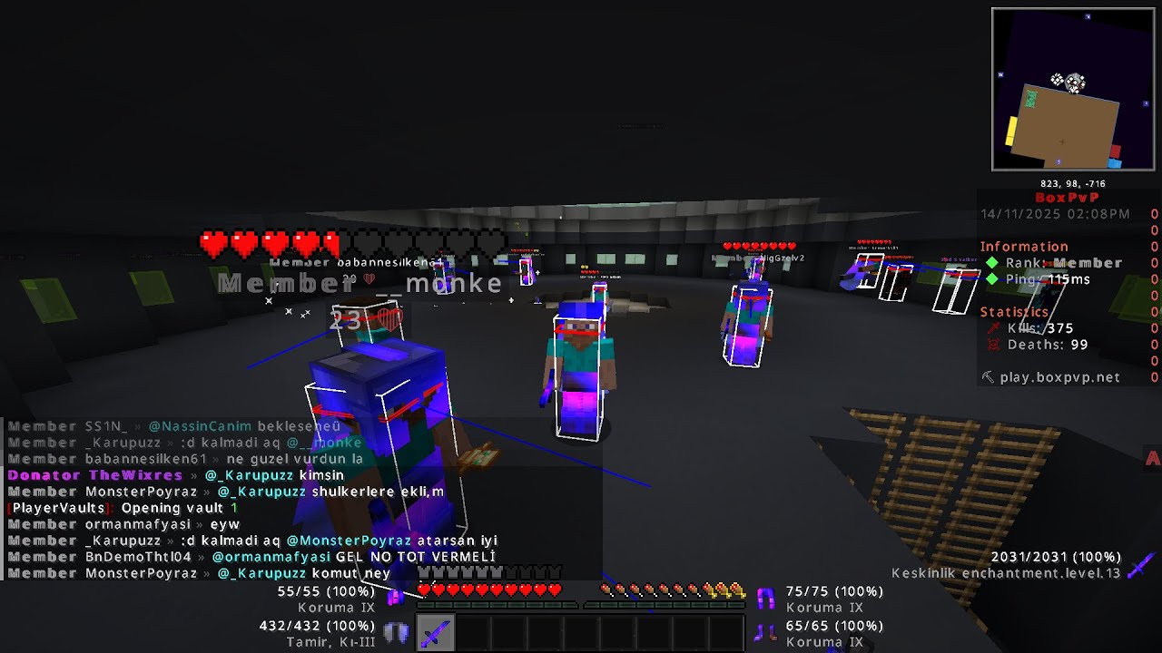 Boxpvp.net box praticte new sezon Kill Montage 2 #minecraft  #pvp  #montage  #killmontage  #boxpvp