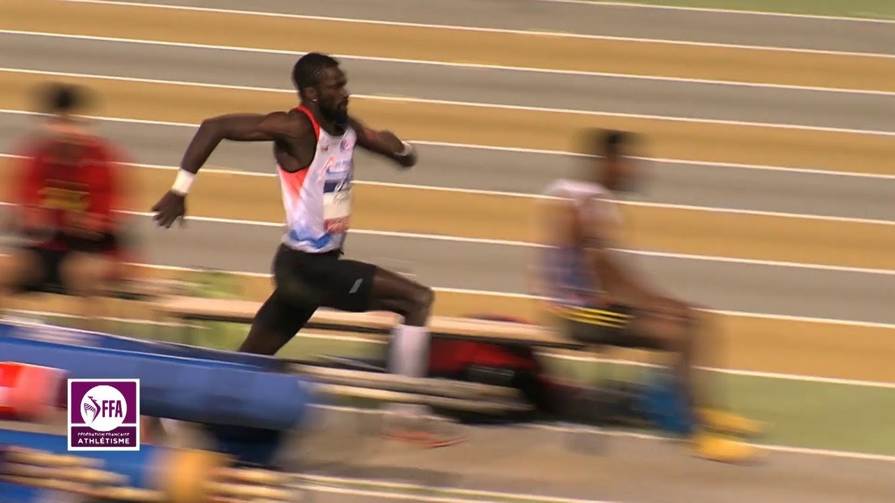 Aubière 2015 : Saut en longueur M (Kafétien Gomis avec 8,18 m)