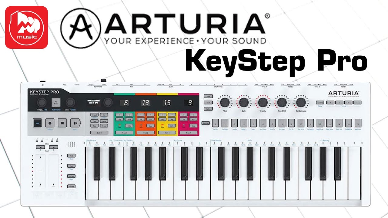 ARTURIA KeyStep Pro - лучший миди-контроллер для аналогового синтезатора