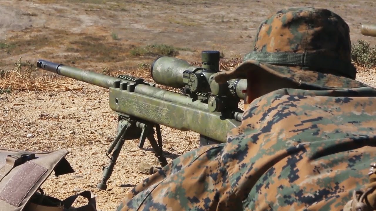 アメリカ海兵隊スナイパー訓練 M40スナイパーライフル(レミントンM700) - USMC M40 Sniper rifle