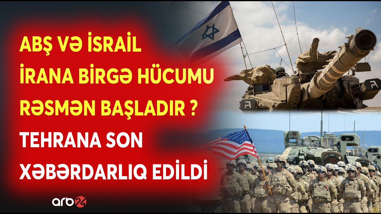 Dünya müharibəsi üçün ŞOK ANONS: İsrail ordusunda TƏCİLİ HAZIRLIQ - İrana qarşı BİRGƏ HÜCUM PLANI...
