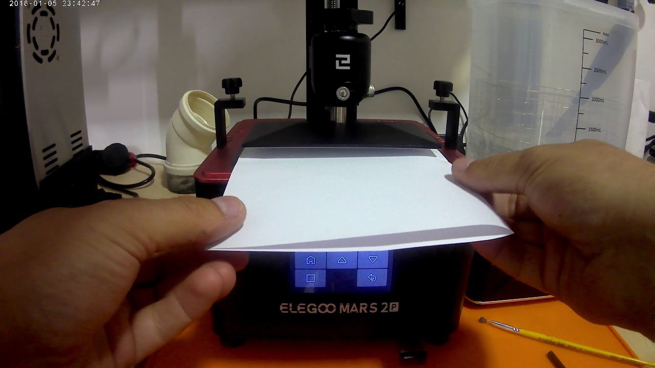 Elegoo Mars2 | Ajuste de Eixo Z | Nivelamento da mesa para evitar falhas de impressão