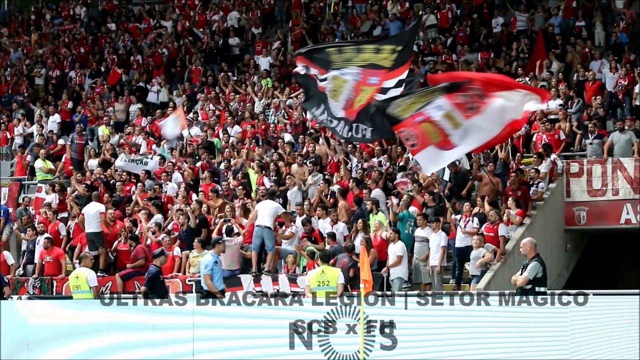 Ultras Braga (SC Braga 3-2 FH, Liga Europa 2017/2018