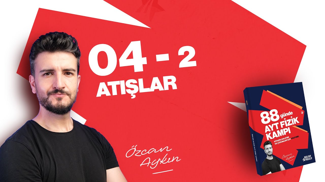 Aşağıdan Yukarıya Düşey Atış Hareketi - 2 | Atışlar | 88 Günde AYT Fizik Kampı | 13. Gün | 2026