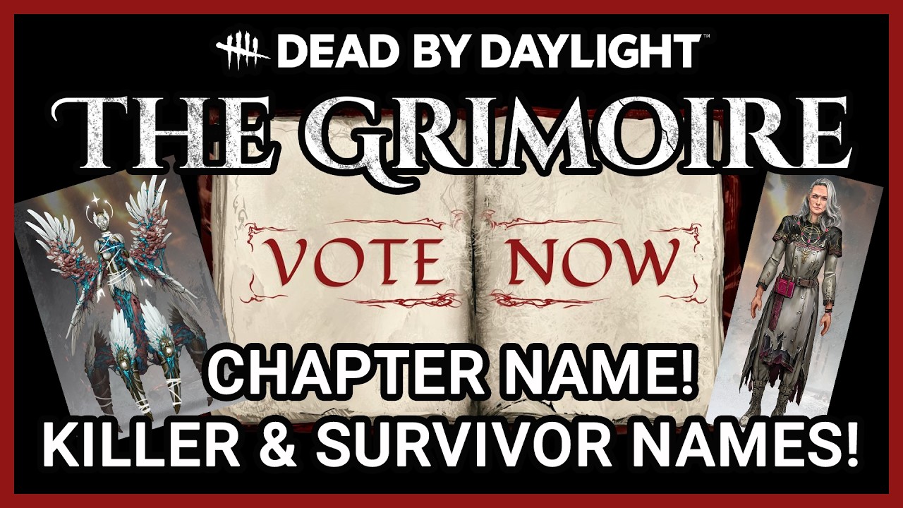 Название главы Dead by Daylight: The Grimoire! Имена убийц и выживших! Финальные концепции! Голос...