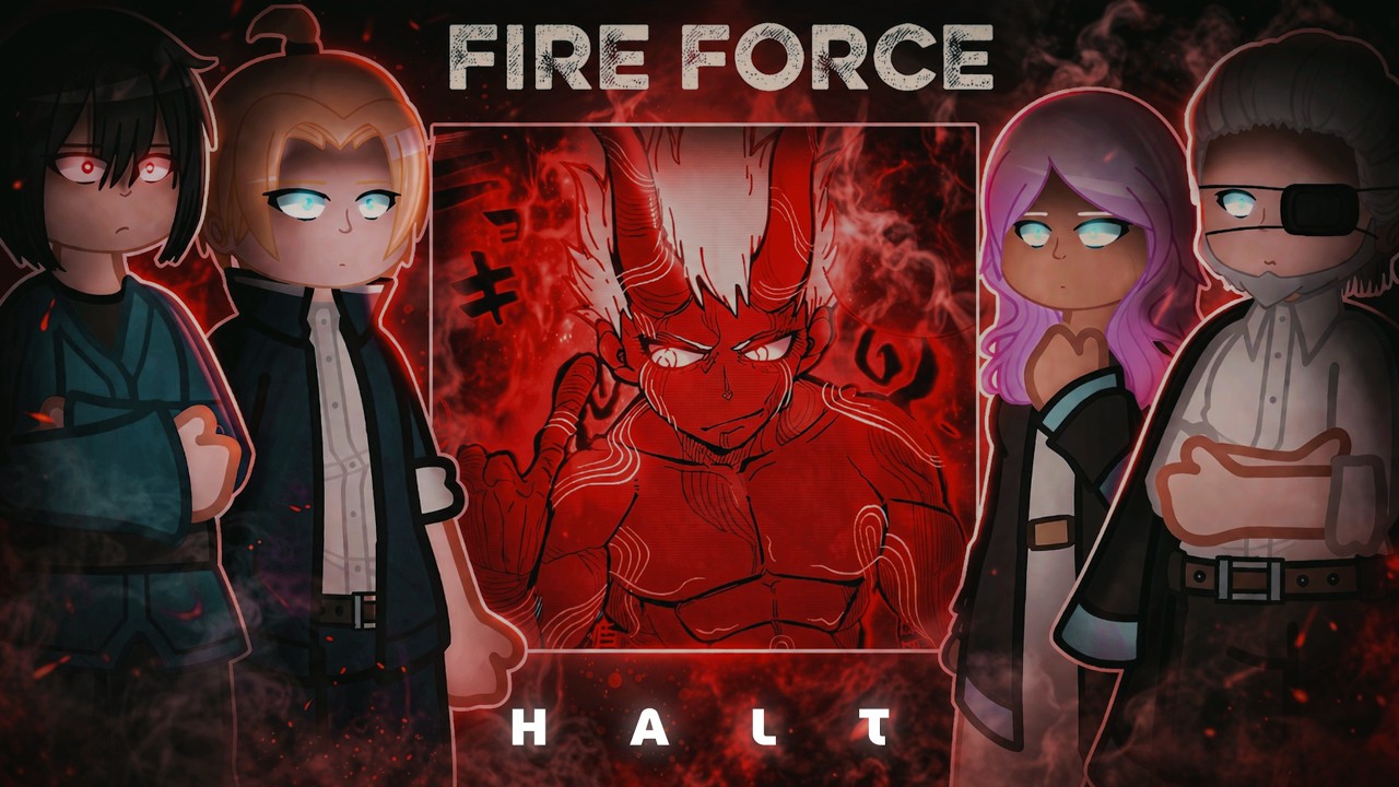 💥Past Fire Force react to Shinra Kusakabe -Gacha-🧯