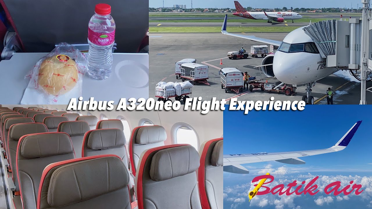 Naik Pesawat TERBARU Batik Air! Airbus A320neo | ID6575 Surabaya - Jakarta