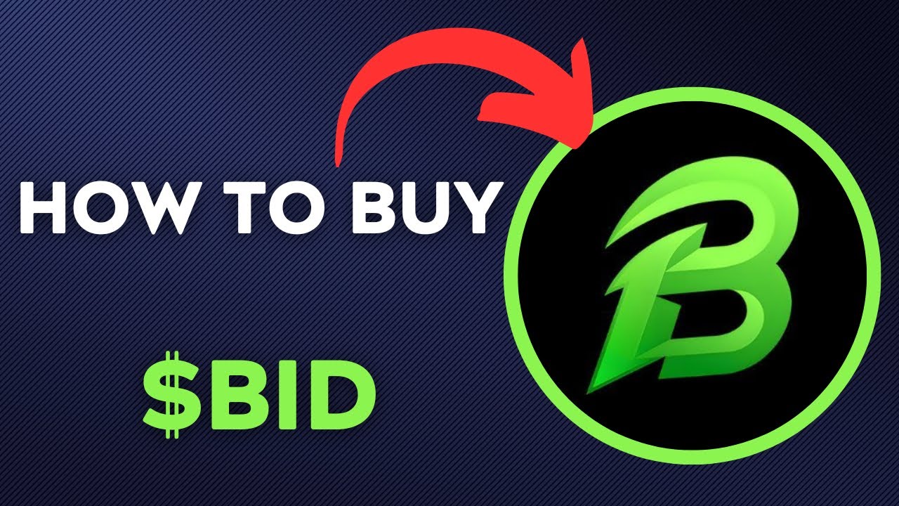 How To BUY $BID &ndash; bid fun TOKEN CRYPTO COIN IN 60 SECONDS
