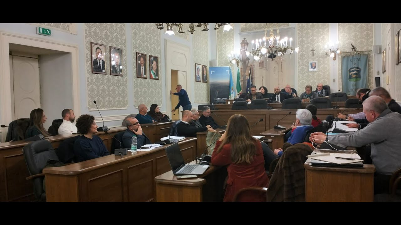 Consiglio Comunale di Lucera del 22.12,2025. PUE area ex Molino Sacco su via Appulo Sannitica