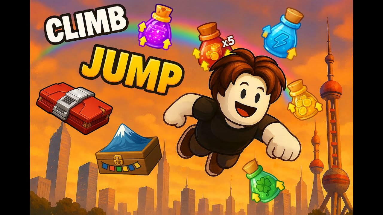🎁 ADMIN GIVEAWAYS in Climb & Jump Tower! (Roblox)