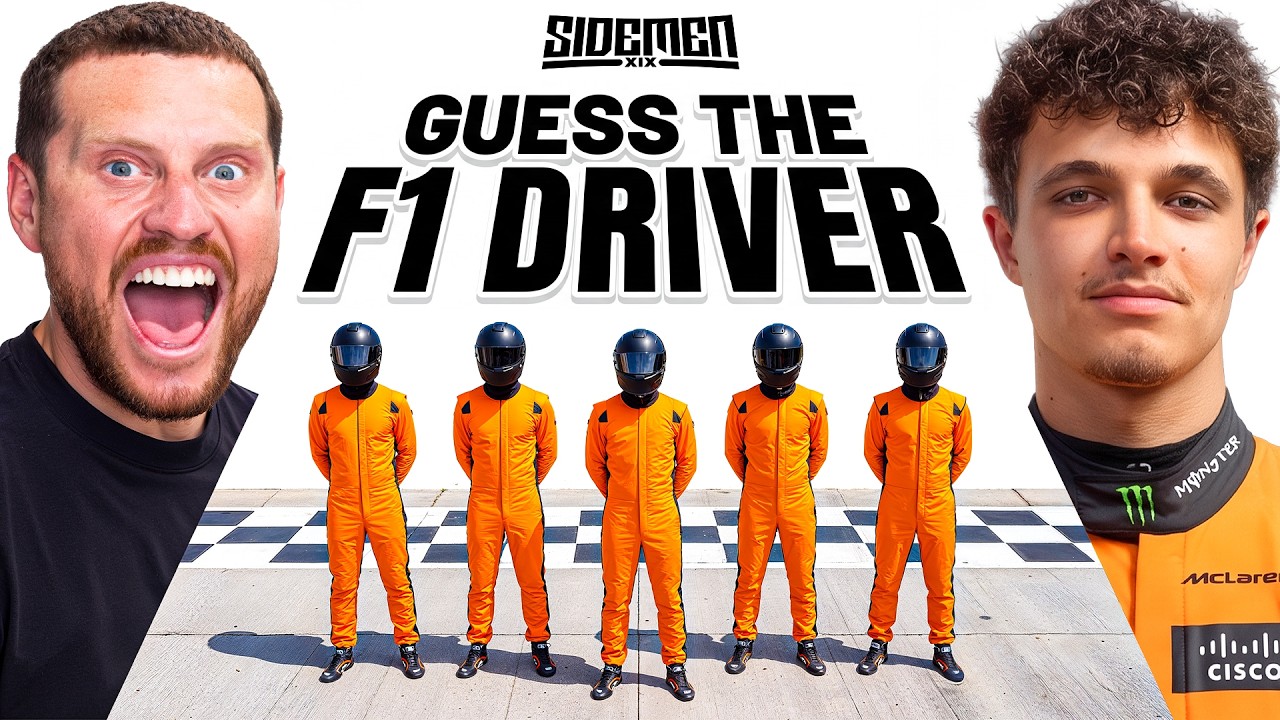 УГАДАЙ ГОНЩИКА Ф-1 с участием LANDO NORRIS
