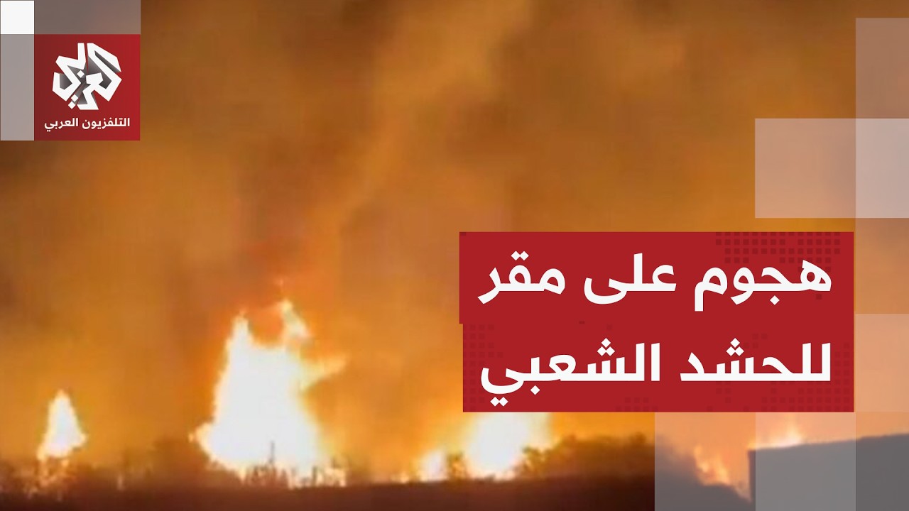 قصف يستهدف مقرا للحشد الشعبي في النباعي شمالي بغداد بعد هجوم أميركي إسرائيلي