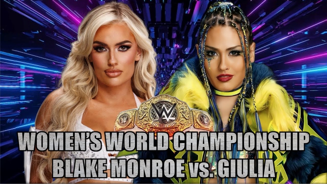 WWE 2K25 : 2026.01.27_1_WOMEN'S WORLD CHAMPIONSHIP_BLAKE MONROE vs. GIULIA