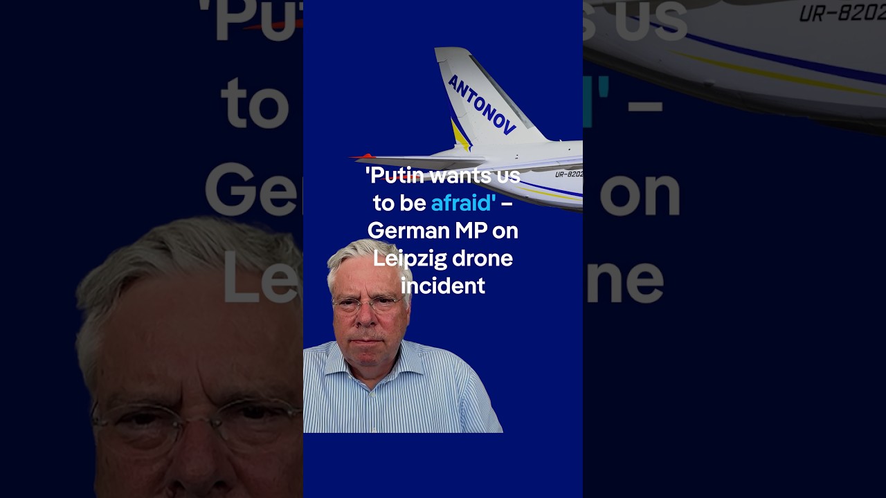 Putin wants us to be afraid' - German MP on Leipzig drone incident | DW News