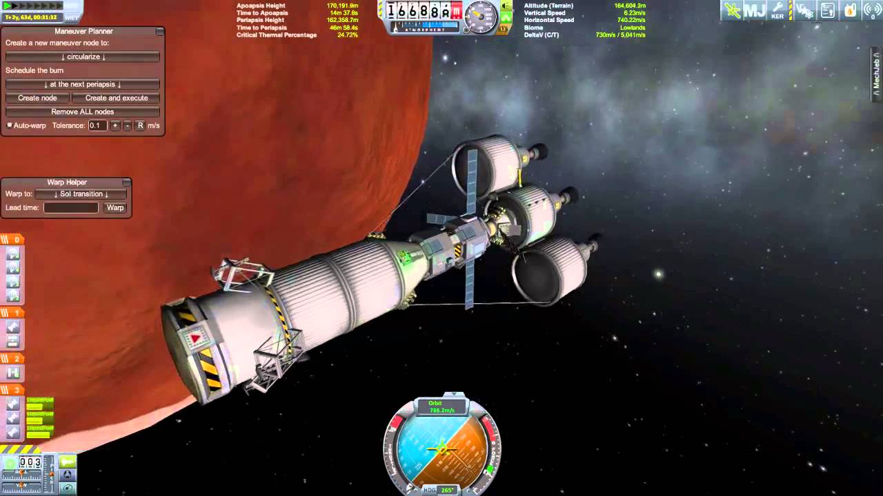 Rescue Mission to Duna (Mars) Kerbal Space Program - Ironman Career part2