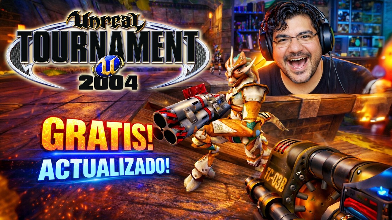 20 años después… Unreal Tournament 2004 vuelve en HD y es GRATIS (Primera reaccion)