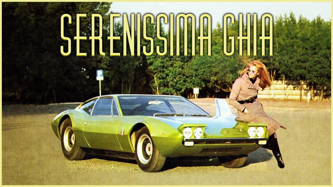 Serenissima Ghia GT 1968 года: редкий итальянский концепт-кар, разработанный Томом Тьяардой.