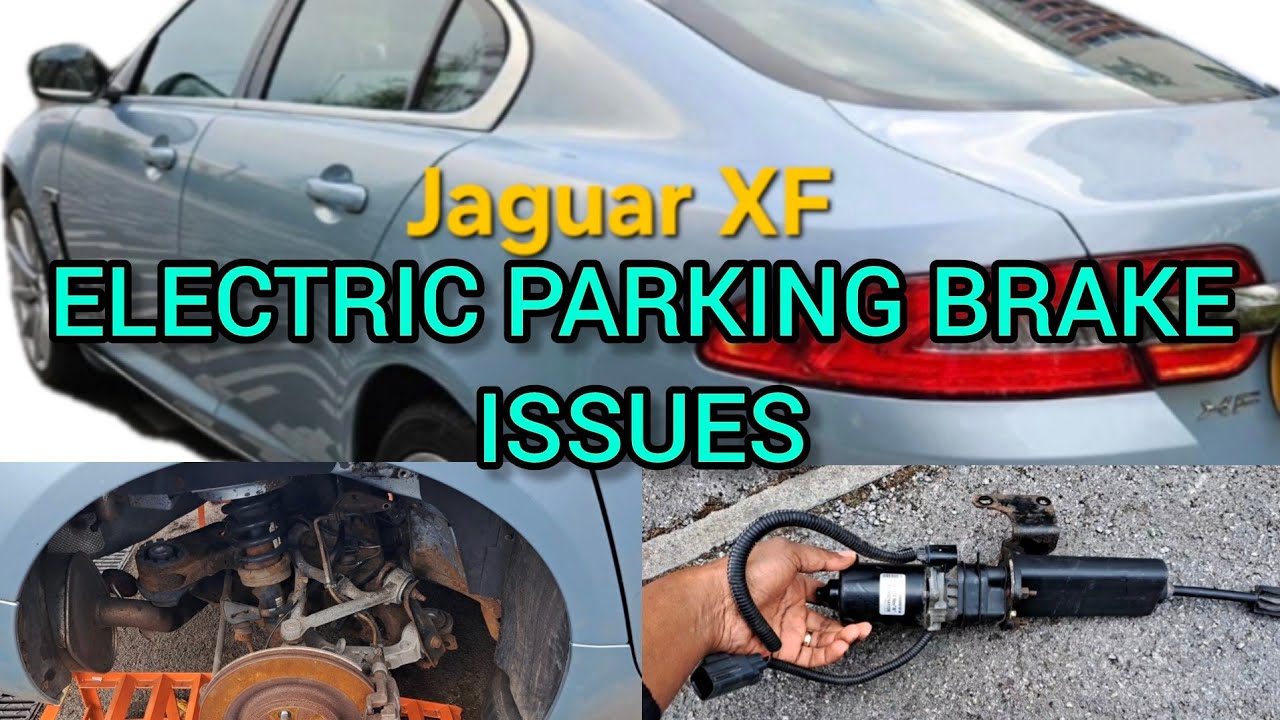 JAGUAR XF M.O.T FAILURE!! Parking Brake Efficiency Less Than 50% Of The Required Value!