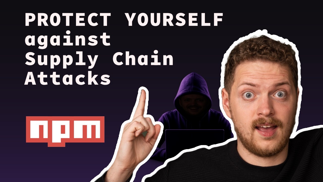The BEST way to PROTECT yourself against Supply Chain Attacks