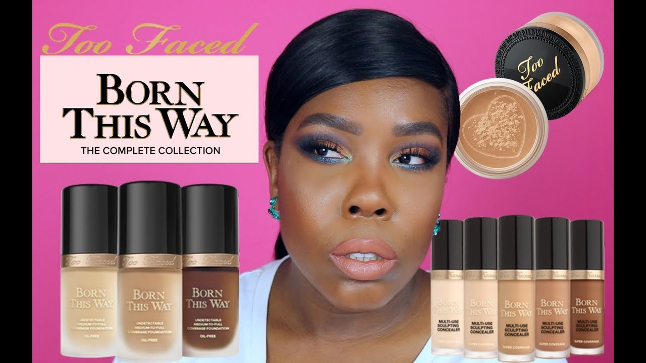 JACKIE AINA X TOO FACED | BORN THIS WAY FULL FACE REVIEW  (SPICED RUM)
