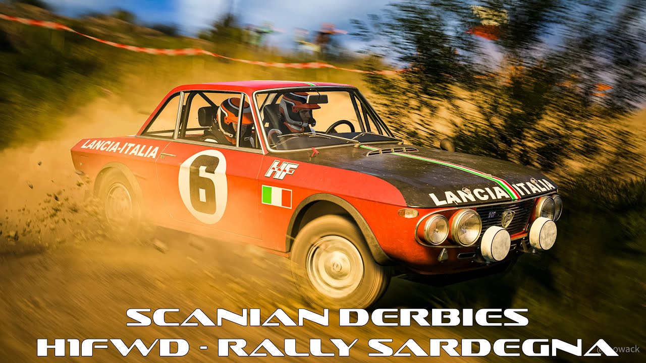 LIVE: EA WRC | Scanian derbies - H1FWD - Rally Sardegna | Onboard
