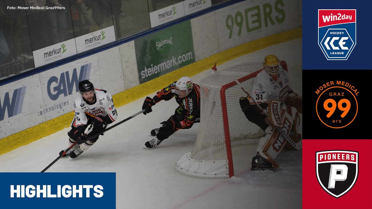ICE: Moser Medical Graz99ers vs. Pioneers Vorarlberg | Highlights