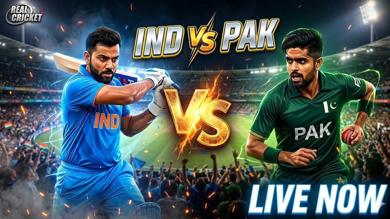 Real Cricket India vs Pakistan match