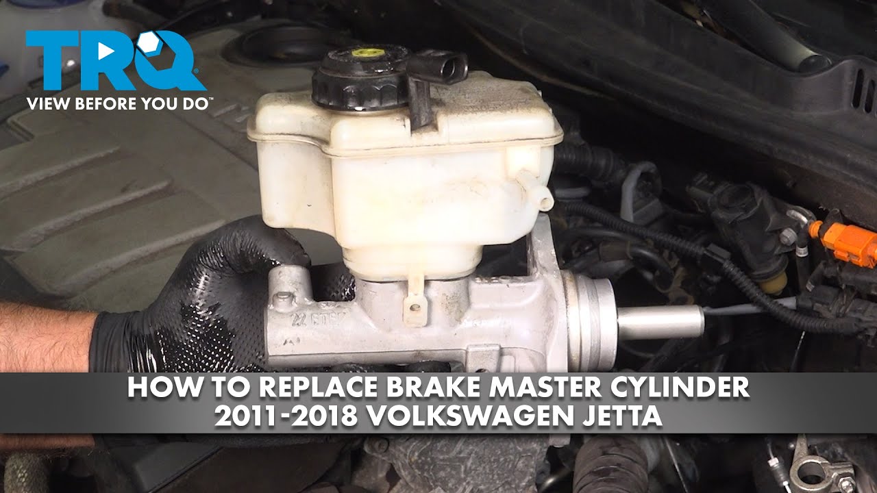 How to Replace Brake Master Cylinder 2011-2018 Volkswagen Jetta