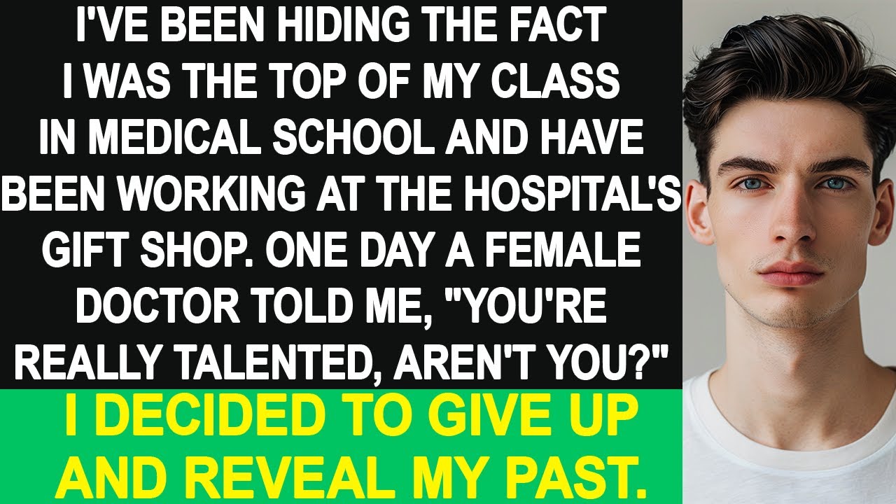 I was the top of my class in medical school. One day a doctor talked to me working at a shop...