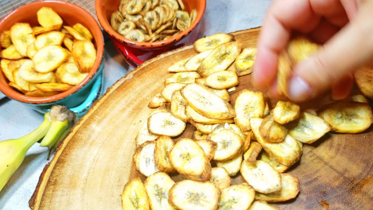 How to make Banana Chips /THREE WAYS / Sahtain!