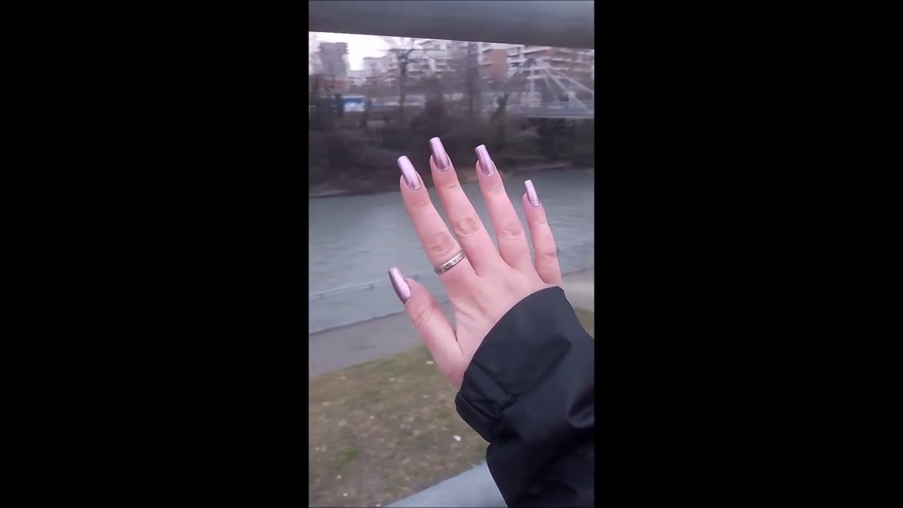 Winter nail art on pretty hands by our model Jadez (january 2026)