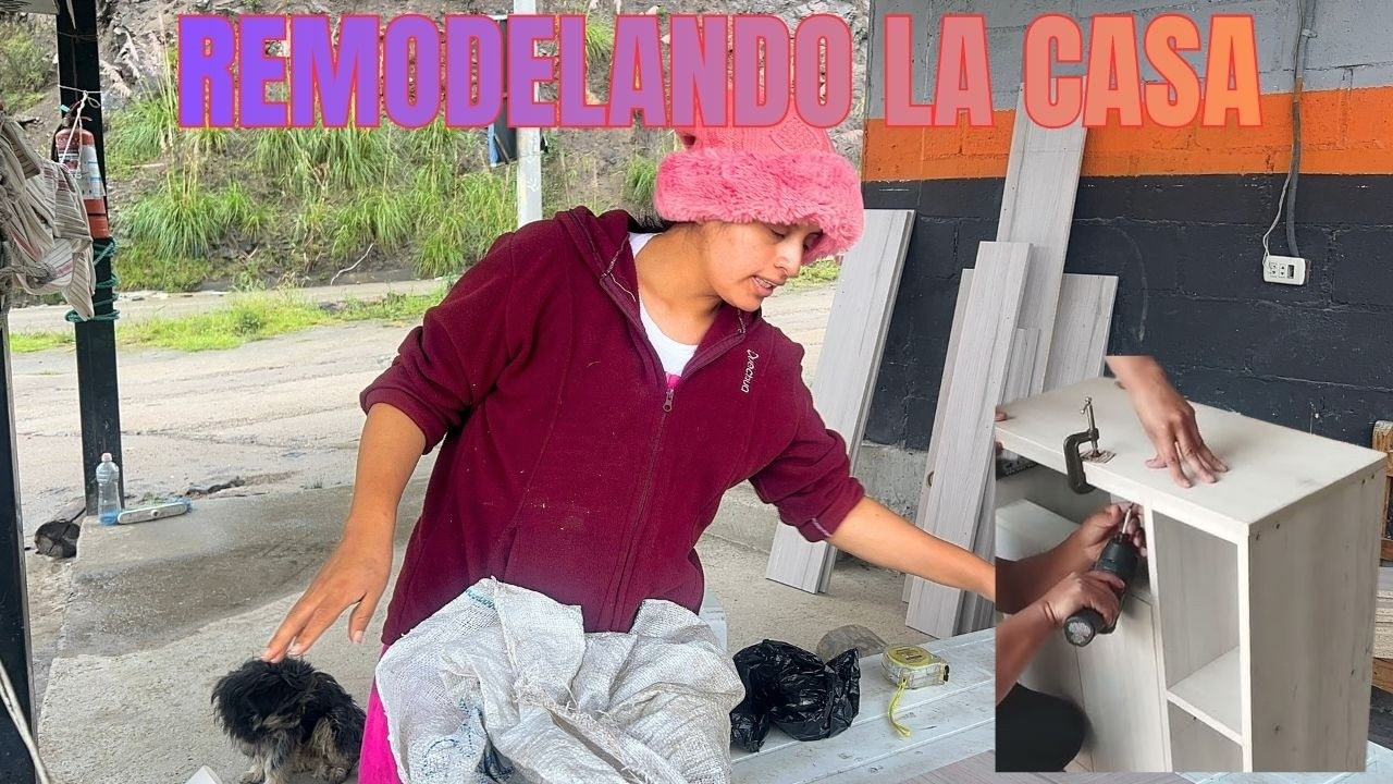 Hice estantes para mi cocina y me salió mal