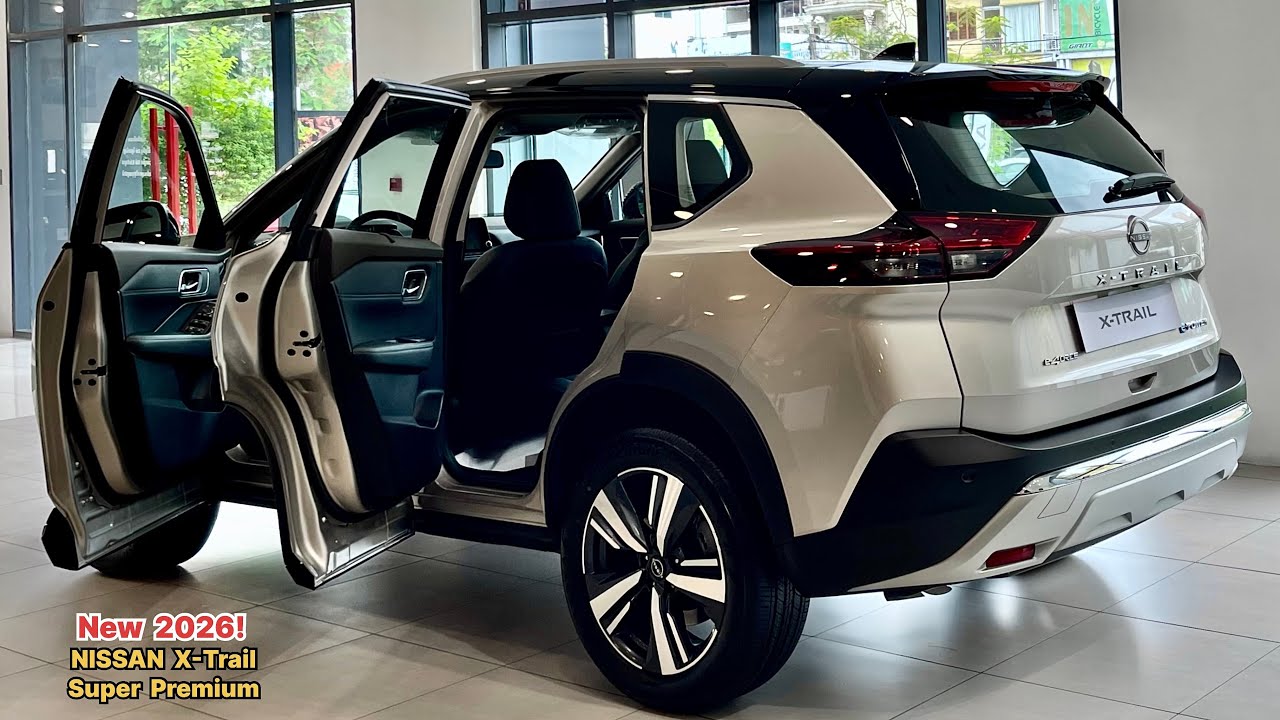 All-New Nissan X-Trail 2026! Super E-Power, Premium Car Comfort Interior and Exterior Walkaround
