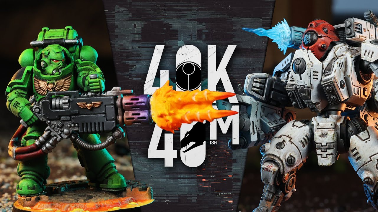 Deadly T'au vs Fired Up Salamanders. Fire vs Power. Warhammer 40k in 40m